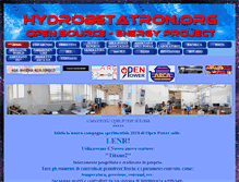 Tablet Screenshot of hydrobetatron.org